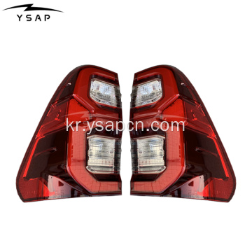 2021 Hilux LED Tail Lamp Taillights Red